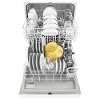 WDF130PAHW Whirlpool Front Control Built-In Tall Tub Dishwasher - White-3
