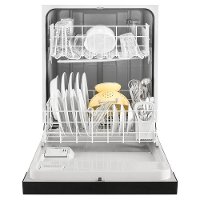 WDF130PAHS Whirlpool Dishwasher with 1 Hour Wash Cycle - 24 Inch Stainless Steel-2