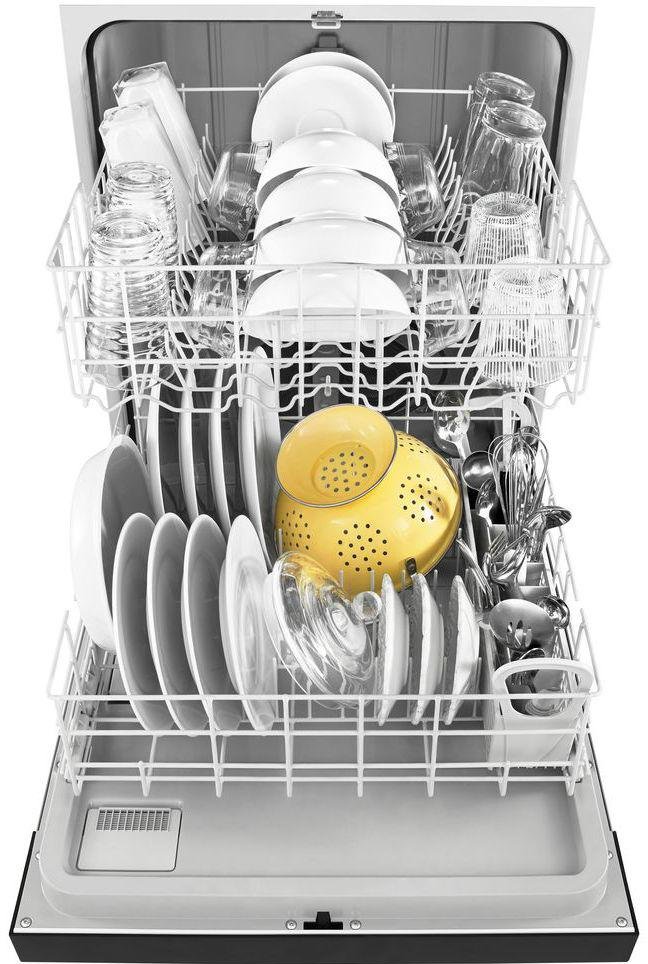 WDF130PAHS Whirlpool Dishwasher with 1 Hour Wash Cycle - 24 Inch Stainless Steel-4