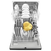 WDF130PAHS Whirlpool Dishwasher with 1 Hour Wash Cycle - 24 Inch Stainless Steel-4