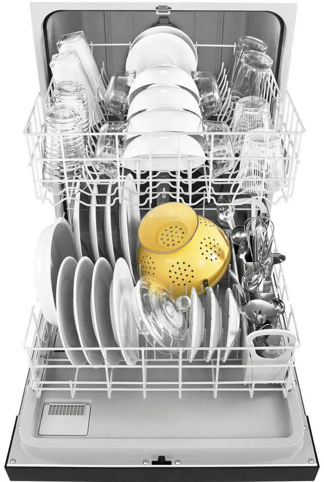 WDF130PAHS Whirlpool Front Control Dishwasher - Stainless Steel-4