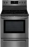 FFEF3054TD Frigidaire 5.3 cu ft Electric Range - Black Stainless Steel