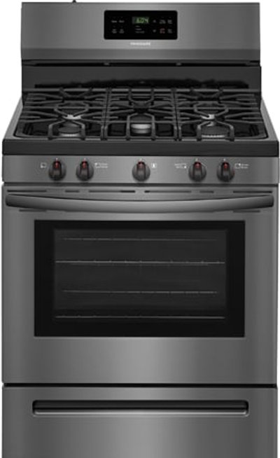 FFGF3054TD Frigidaire Gas Range - 5.0 cu. ft. Black Stainless Steel