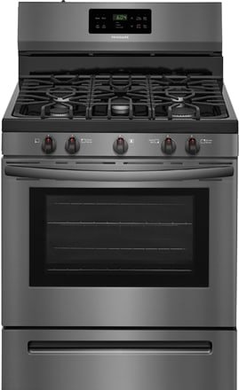 FFGF3054TD Frigidaire Gas Range with Quick Boil - 5.0 cu. ft. Black Stainless Steel-1