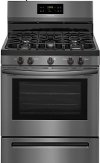 FFGF3054TD Frigidaire Gas Range with Quick Boil - 5.0 cu. ft. Black Stainless Steel