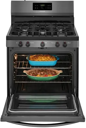 FFGF3054TD Frigidaire Gas Range with Quick Boil - 5.0 cu. ft. Black Stainless Steel-2