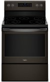 WFE525S0HV Whirlpool Electric Range - 5.3 cu. ft. Fingerprint Resistant Black Stainless-1