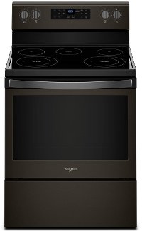 WFE525S0HV Whirlpool Electric Range - 5.3 cu. ft. Fingerprint Resistant Black Stainless