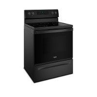 WFE525S0HB Whirlpool Smoothtop Electric Range - Black