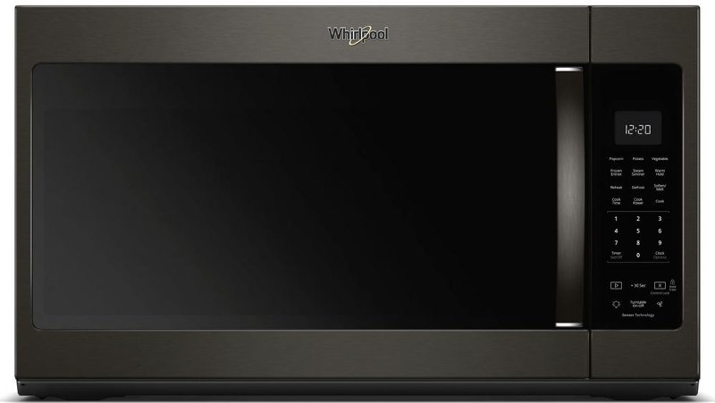 Whirlpool Over The Range Microwave 1 6 Cu Ft Black Stainless Whirlpool Over The Range Microwave 1 6 Cu Ft Black Stainless Steel Rc Willey Furniture