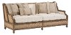 Magnolia Home Furniture Linen & Burlap Sofa - Foundation-2