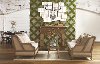 Magnolia Home Furniture Linen & Burlap Sofa - Foundation-3