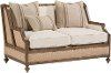 Clearance Magnolia Home Furniture Linen & Burlap Loveseat - Foundation