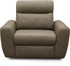 CB3E-T1/V636C Taupe Leather-Match Power Recliner - Robert