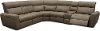 6PC/CB3E/V636CTAUPE Taupe Leather-Match 6 Piece Power Sectional Sofa - Robert-2