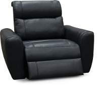 CB3E-T1/V3848 Dark Navy Blue Leather-Match Power Recliner - Robert-2