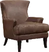 Nola Java Brown Accent Chair