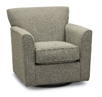 215-401/C148862 Gray Swivel Chair - Allegra