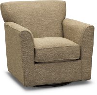 215-401/C148864 Tan Swivel Chair - Allegra