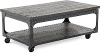 Sherlock Industrial Tobacco Brown Barn Wood Lift Top Coffee Table-2