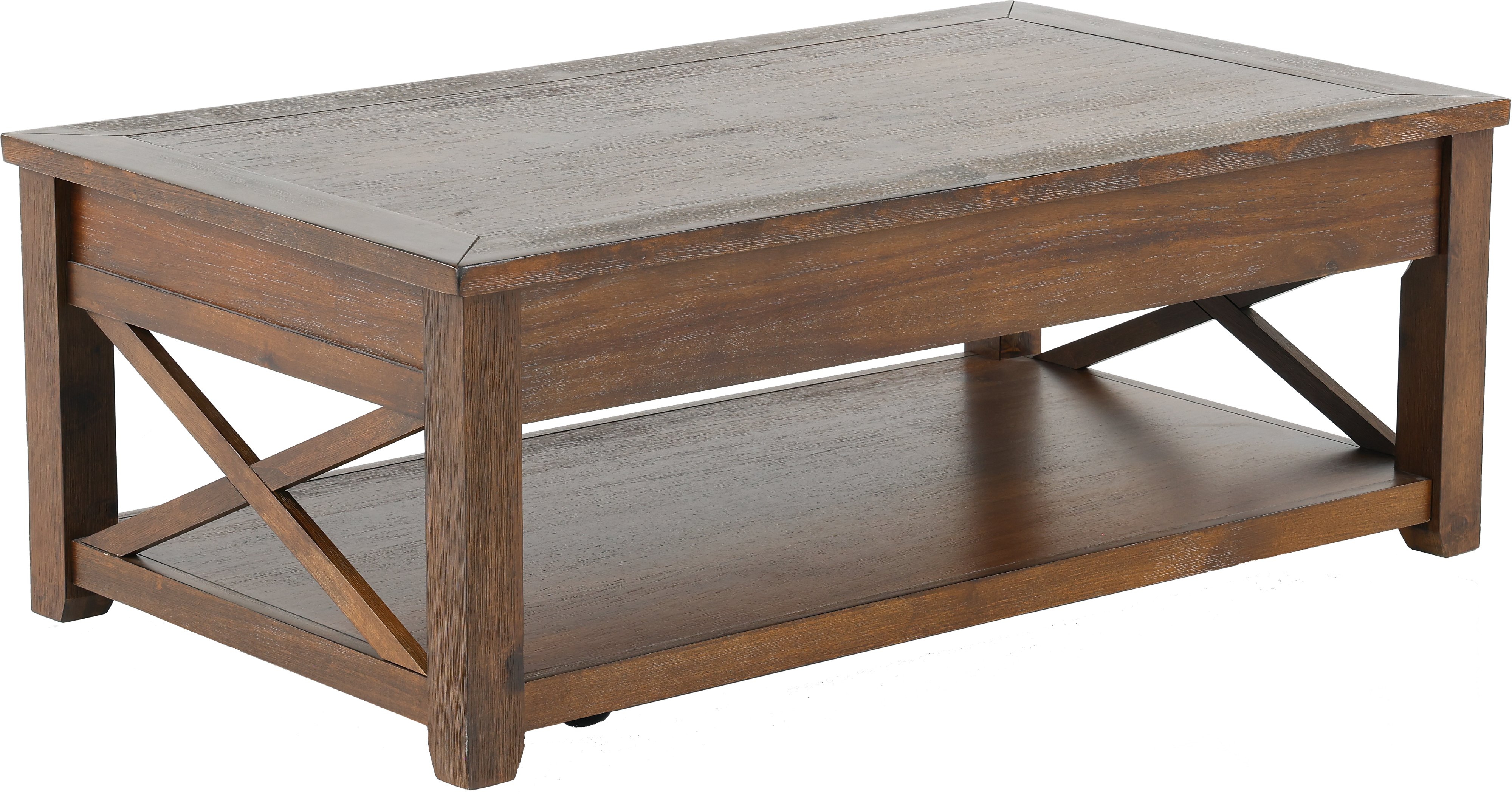 Lenka Mocha Brown Lift Top Coffee Table-1