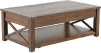 Lenka Mocha Brown Lift Top Coffee Table