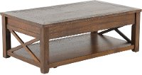 Mocha Brown Lift Top Coffee Table - Lenka