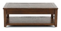Mocha Brown Lift Top Coffee Table - Lenka-2