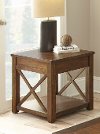 Rustic Mocha Brown Coffee Table - Lenka-2