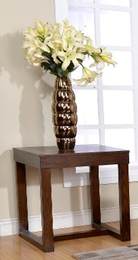 Sable Brown End Table - McCoy
