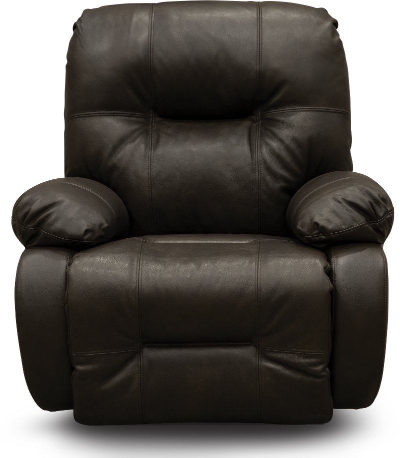 Dark Brown Leather Match Um Scale Power Rocker Recliner Dark Brown Leather Match Um Scale Power Rocker Recliner Brinley2