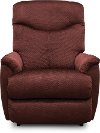 10-728/B148909/REC Merlot Burgundy Manual Rocker Recliner - Hunter-1