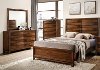 Rustic Modern Oak 5 Piece Queen Bedroom Set - Kelton