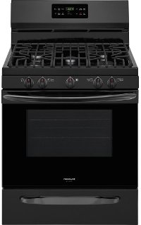 FGGF3036TB Frigidiare 5.0 cu. ft. Gas Range with Self-Cleaning QuickBake Convection - Black