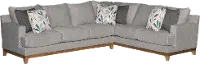 Dayton Gray L-Shaped 2 Piece Sectional