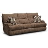 3268-53HP/PWRSOFA/HR Brindle Brown Power Reclining Sofa - Happy-2