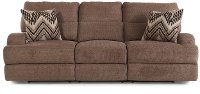 Brown Power Reclining Sofa - Brindle-7
