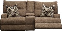 Brown Power Loveseat - Brindle