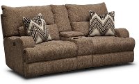 Brown Power Loveseat - Brindle-2