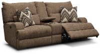 Brown Power Loveseat - Brindle-3