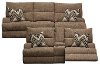 KIT Brindle Brown Power Reclining Living Room Set - Happy