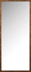 Bronze Rivet Framed Floor Mirror