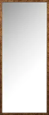 Bronze Rivet Framed Floor Mirror