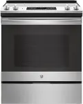 JS645SLSS GE 5.3 cu ft Electric Range - Stainless Steel