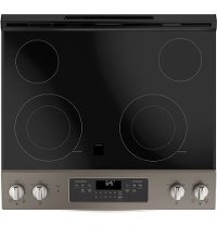 JS645ELES GE 30 Inch Slate 5.3 cu. ft. Slide-In Electric Range-2