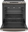 JS645ELES GE 30 Inch Slate 5.3 cu. ft. Slide-In Electric Range-3