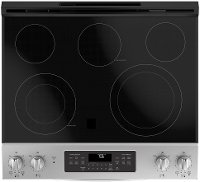 JS760SLSS GE 5.3 cu. ft. Electric Range with True European Convection - Stainless Steel-2