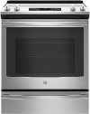 JS760SLSS GE 5.3 cu. ft. Slide-In Electric Range with Self-Cleaning Convection Oven - Stainless Steel