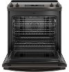 JS760BLTS GE Slide-In Electric Convection Range - Black Stainless Steel-2