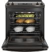 JS760BLTS GE Slide-In Electric Convection Range - Black Stainless Steel-5